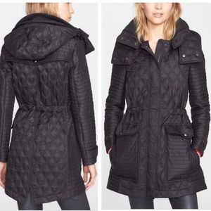 Burberry quilted finsbridge baughton hooded jacket
